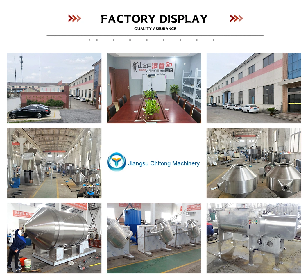 Large Capacity Stainless Steel Powder Granules Blender Ribbon Mixer/Mixing Equipment